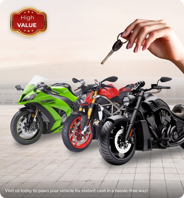 What Types of Motorbikes Can Be Pawned?